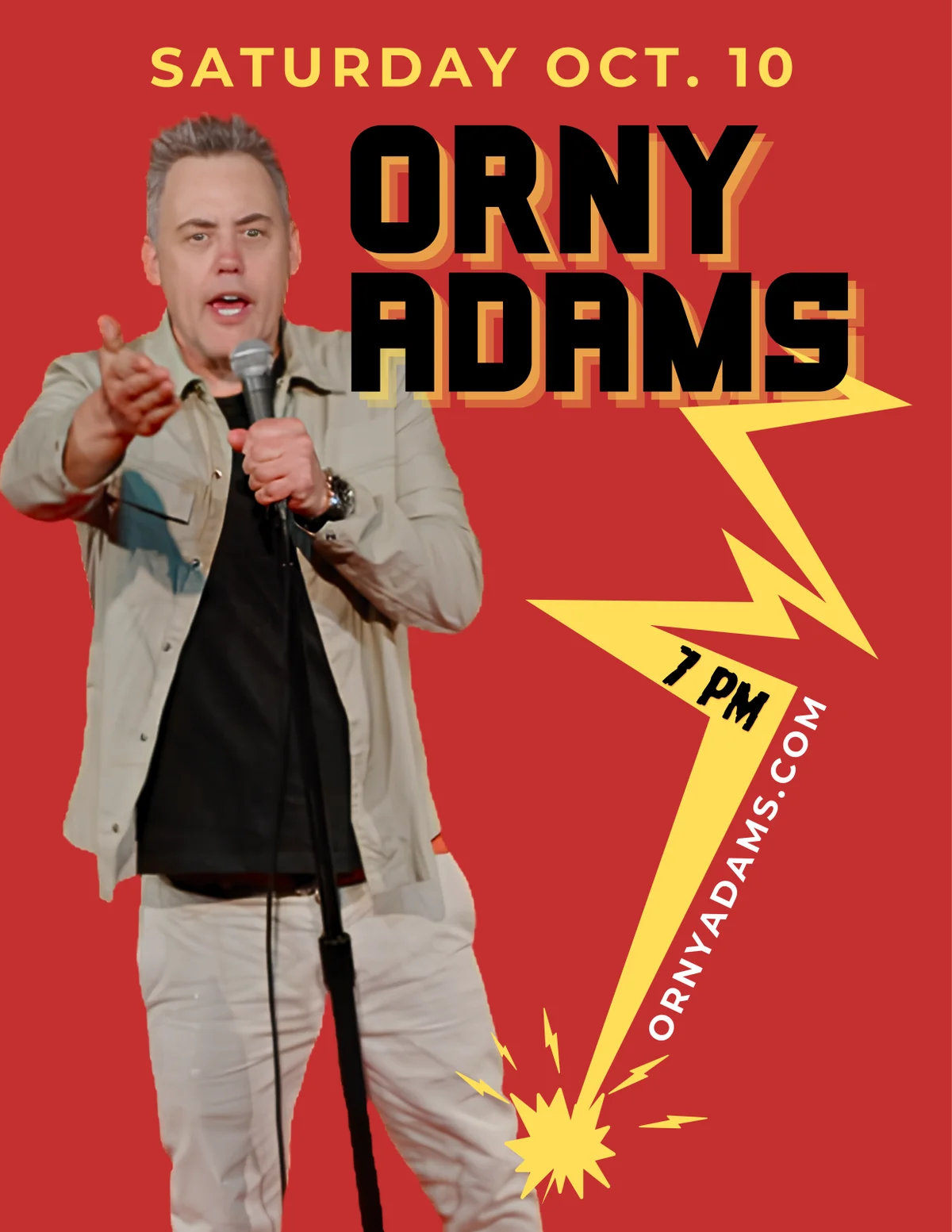 Poster for Orny Adams