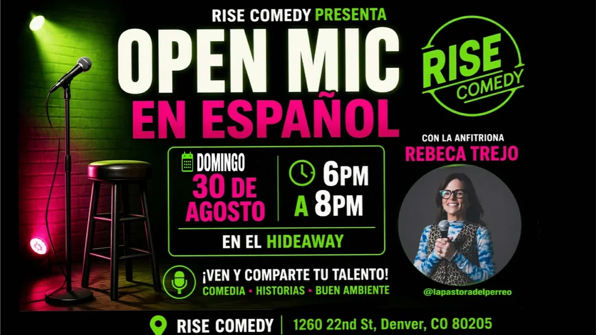 Poster for Open Mic en Español