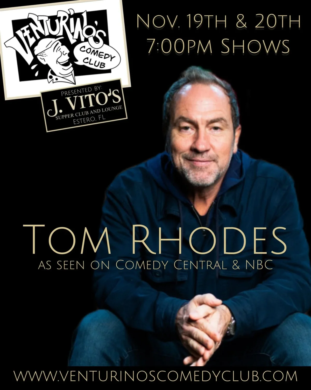 Poster for Tom Rhodes