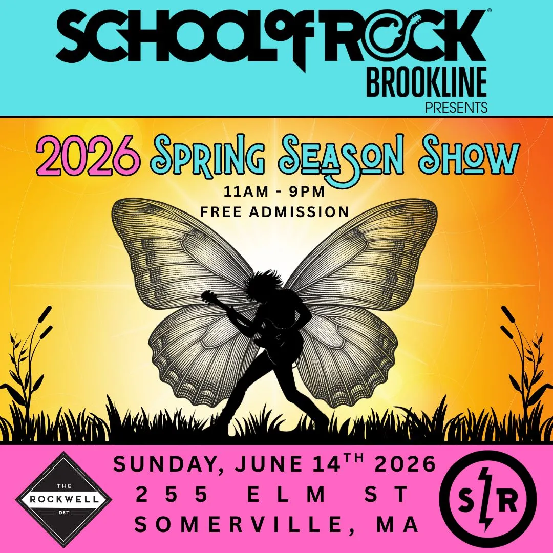 Poster for School of Rock Brookline