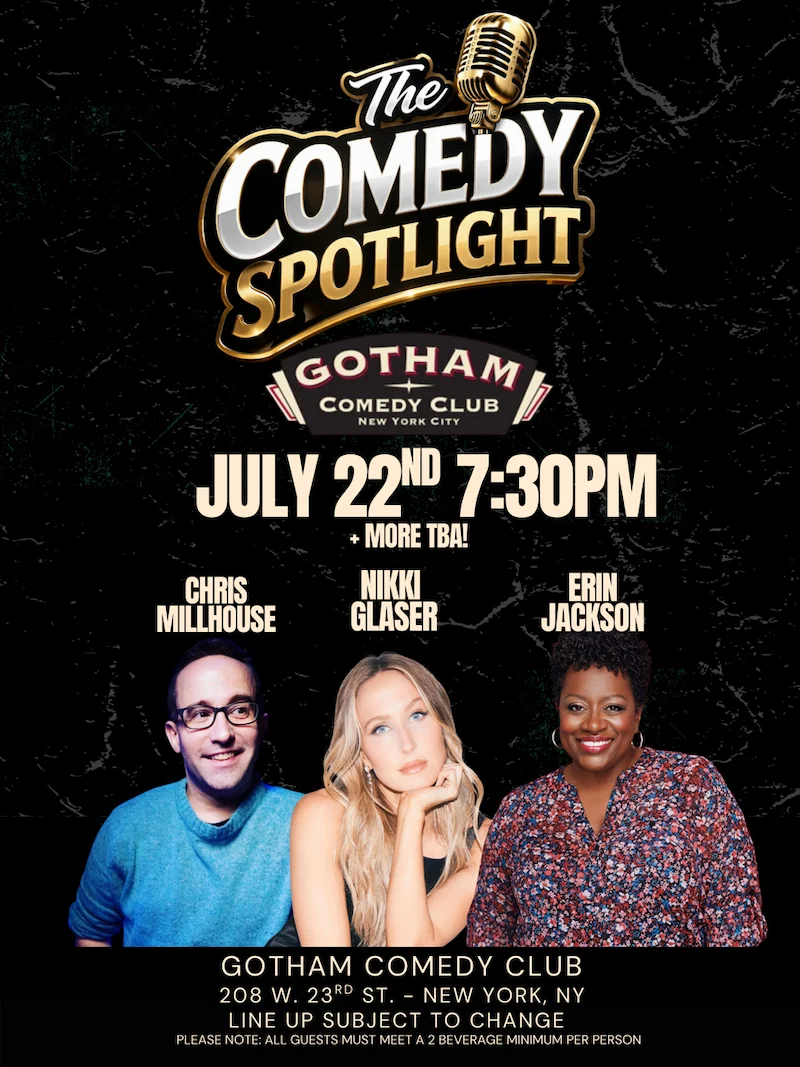 Poster for Comedy Spotlight w/ Nikki Glaser & More