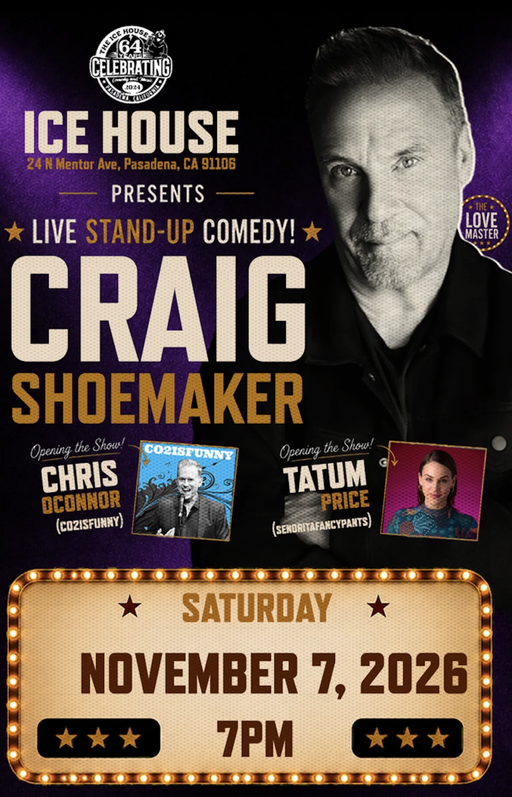 Poster for Craig Shoemaker