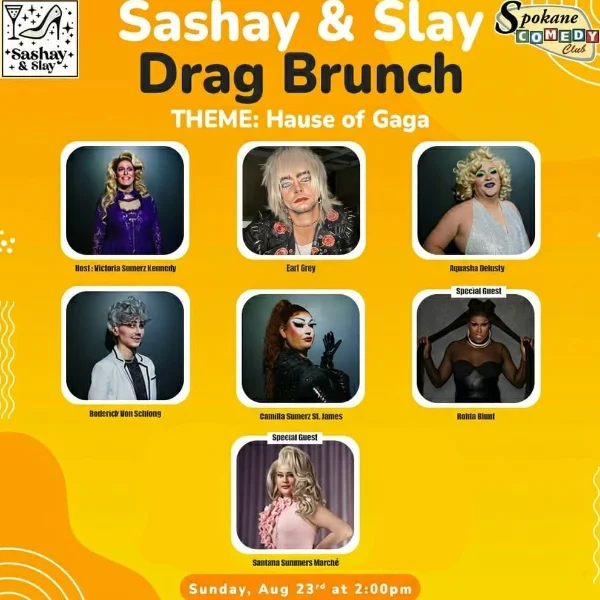 Poster for Sashay & Slay Drag Brunch: Hause of Gaga