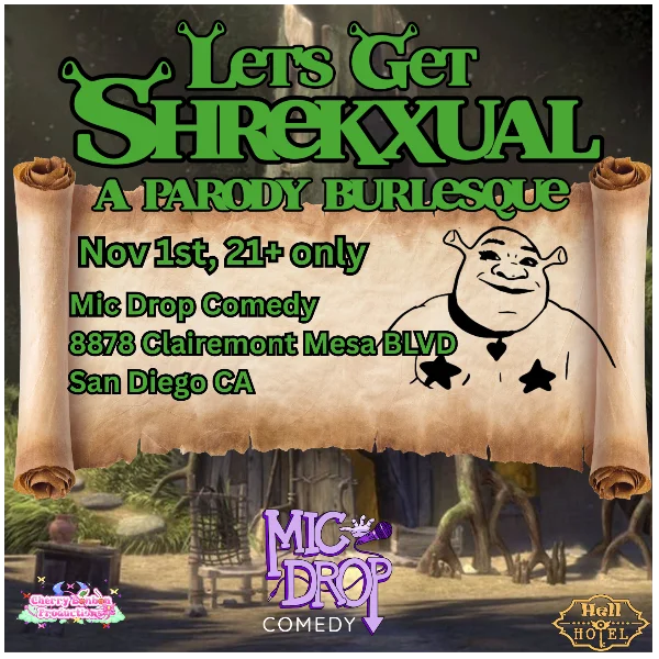 Poster for SHREKXUAL BURLESQUE