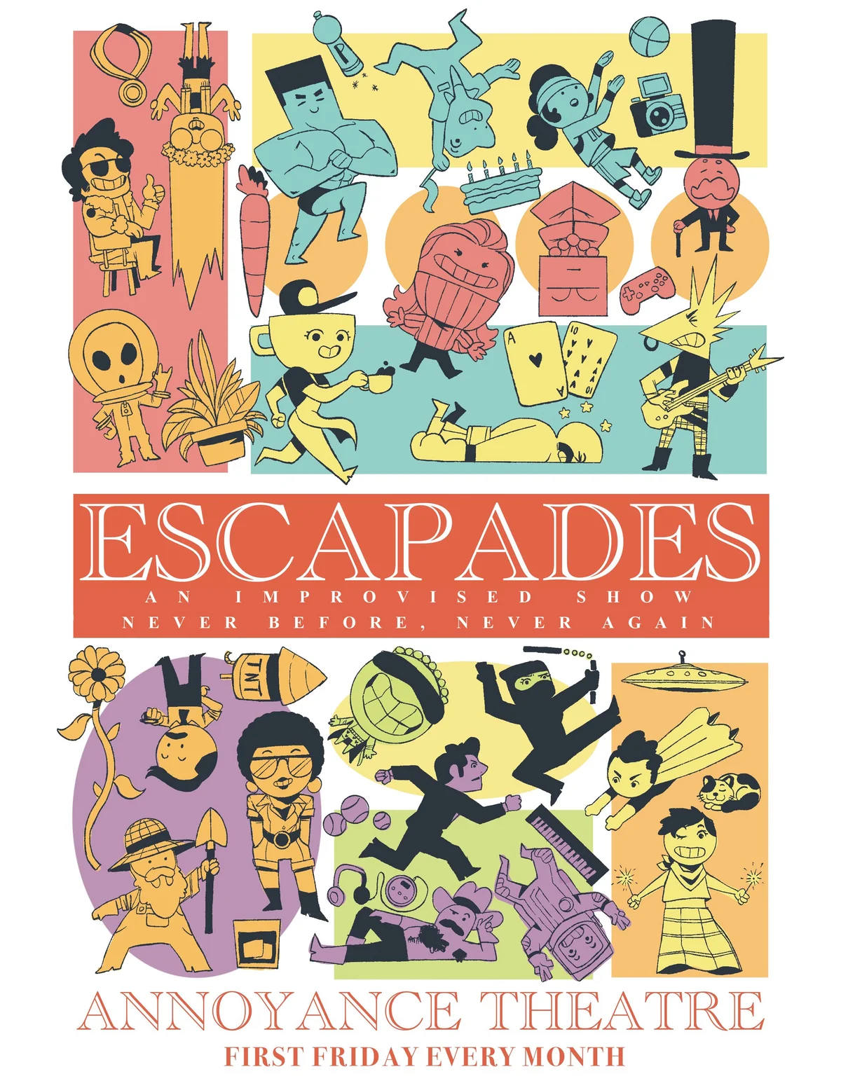 Poster for Escapades!