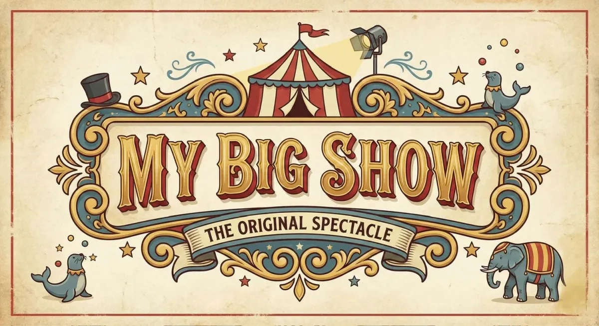 Poster for MY BIG SHOW