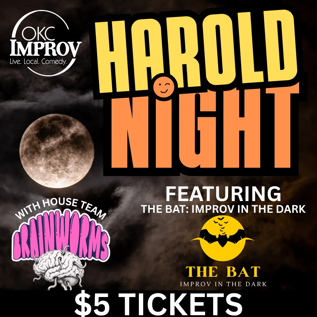 Poster for (10/01/26) @ 9:30PM | HAROLD NIGHT PRESENTS: THE BAT (w/ BRAINWORMS) |$5 SHOW|