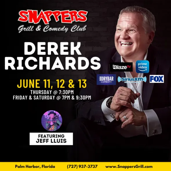 Poster for Derek Richards Comedy