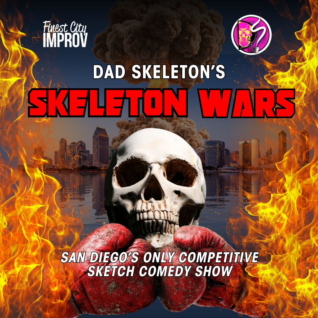 Poster for Skeleton Wars - Sketch Open Mic