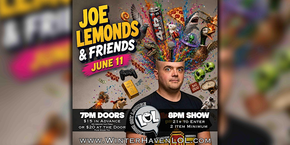 Poster for Joe Lemonds & Friends!