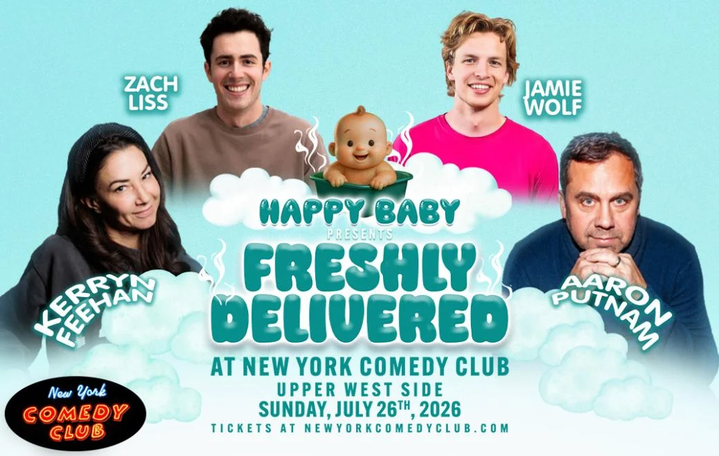 Poster for Freshly Delivered w/ Aaron Putnam, Jamie Wolf, Kerryn Feehan, Zach Liss