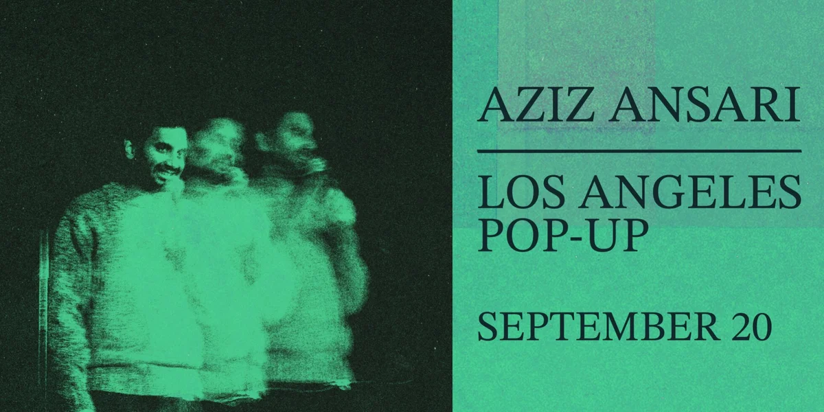 Poster for Aziz Ansari