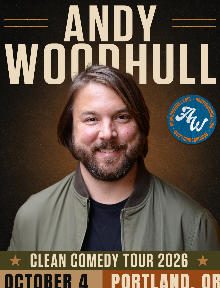 Poster for The Neon Room at Helium: Andy Woodhull