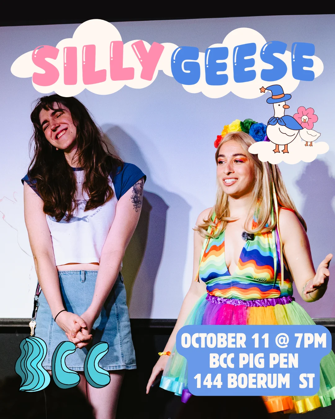 Poster for Silly Geese: Spooky Edition!