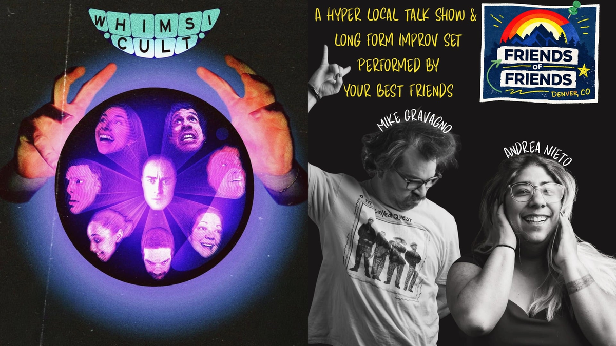Poster for 2026 RISE Comedy Festival (Mainstage) – Whimsicult / Friends of Friends