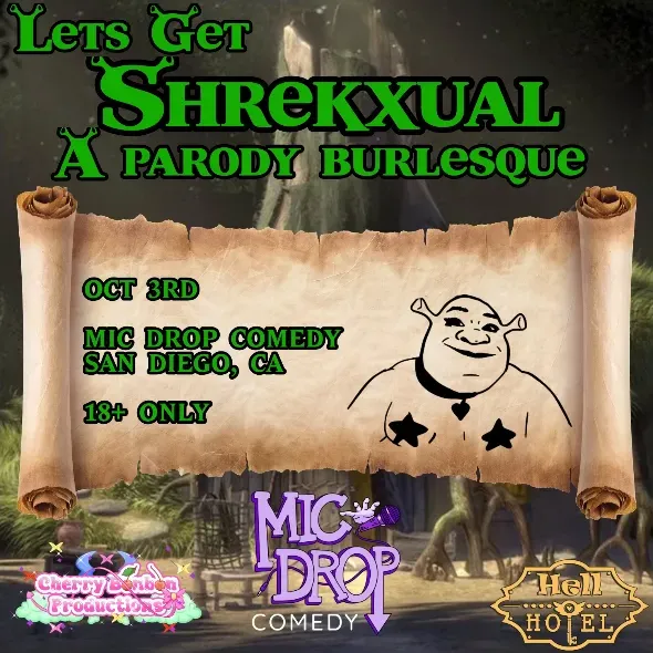 Poster for SHREKXUAL BURLESQUE