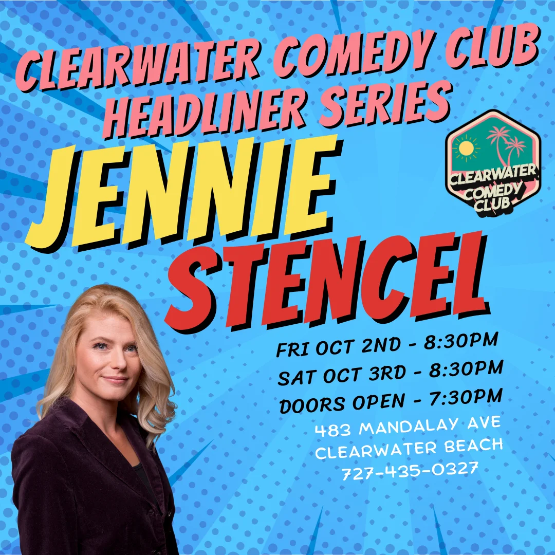 Poster for Headliner Jennie Stencel