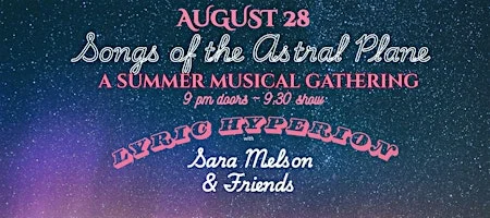 Poster for Songs of the Astral Plane