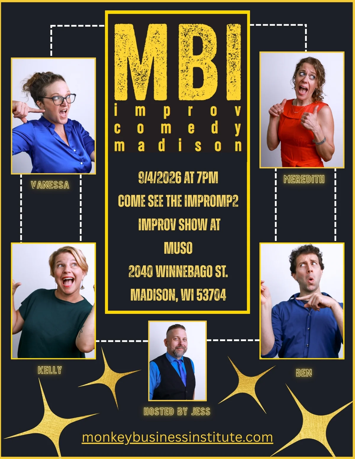 Poster for Improv & Icebreakers: Impromp2 @ MUSO