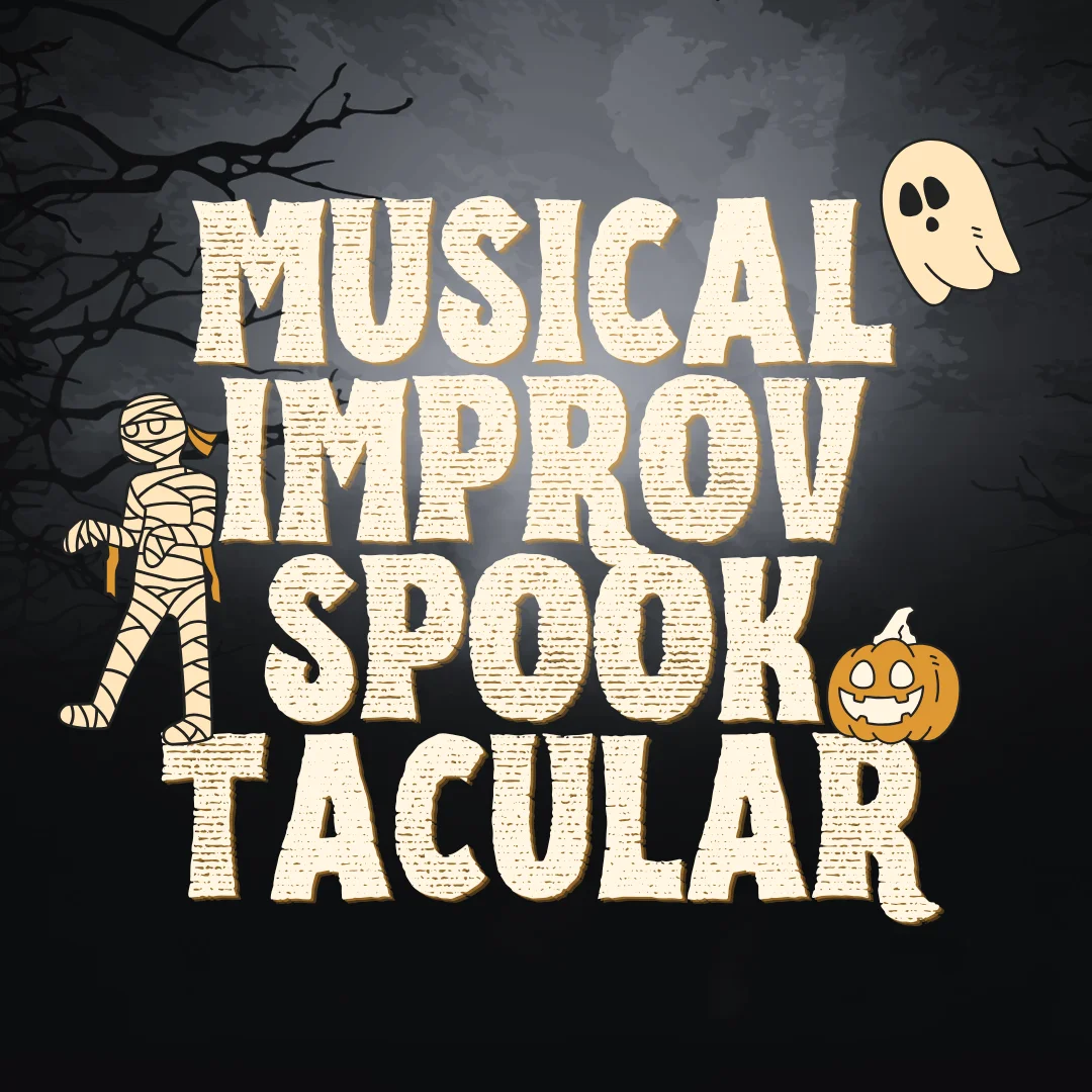 Poster for Musical Improv Spooktacular!
