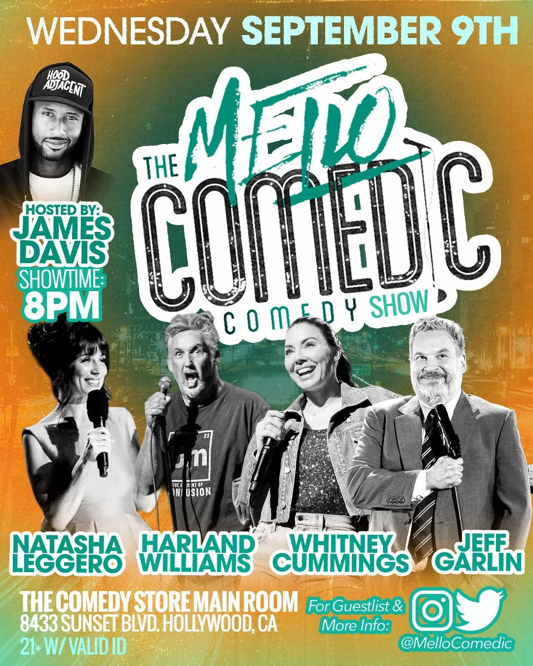Poster for Mello Comedic