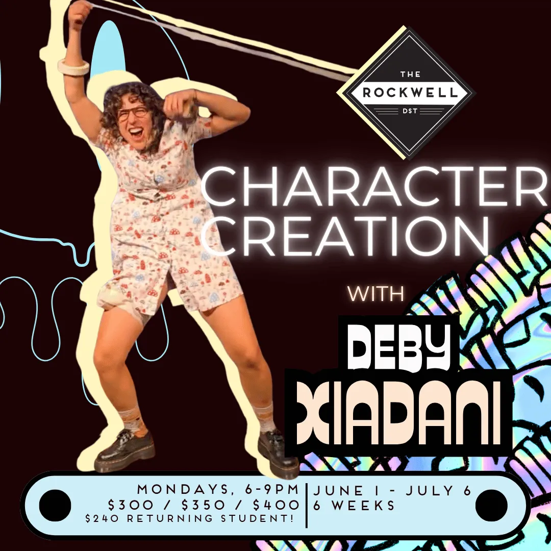 Poster for Character Creation w/ Deby Xiadani