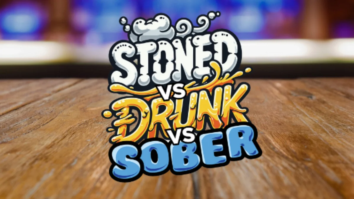 Poster for Stoned vs Drunk vs Sober