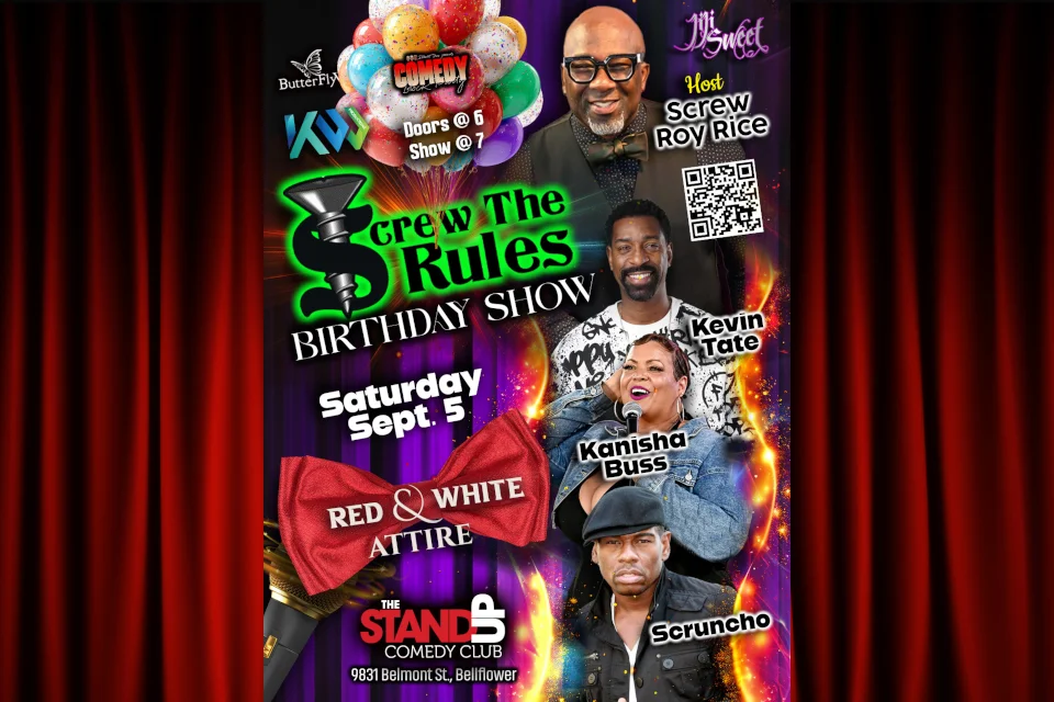Poster for Screw The Rules BIrthday Show (Show 2)