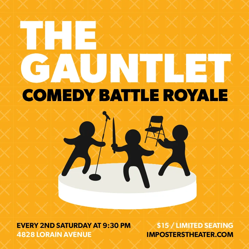 Poster for The Gauntlet: Comedy Battle Royale
