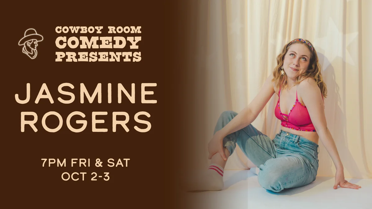 Poster for 10/2-3 JASMINE ROGERS