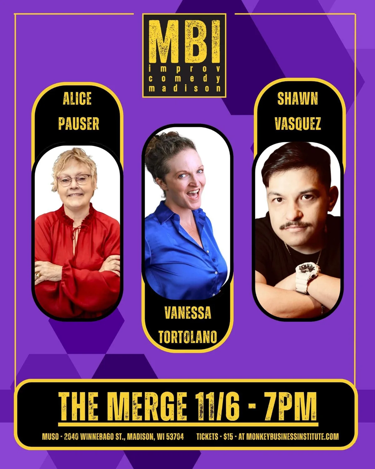 Poster for Improv & Icebreakers: The Merge – Teen Edition @ MUSO