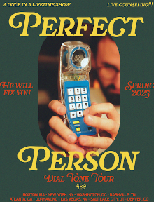 Poster for Special Event: Perfect Person Live: The Grey Area Tour