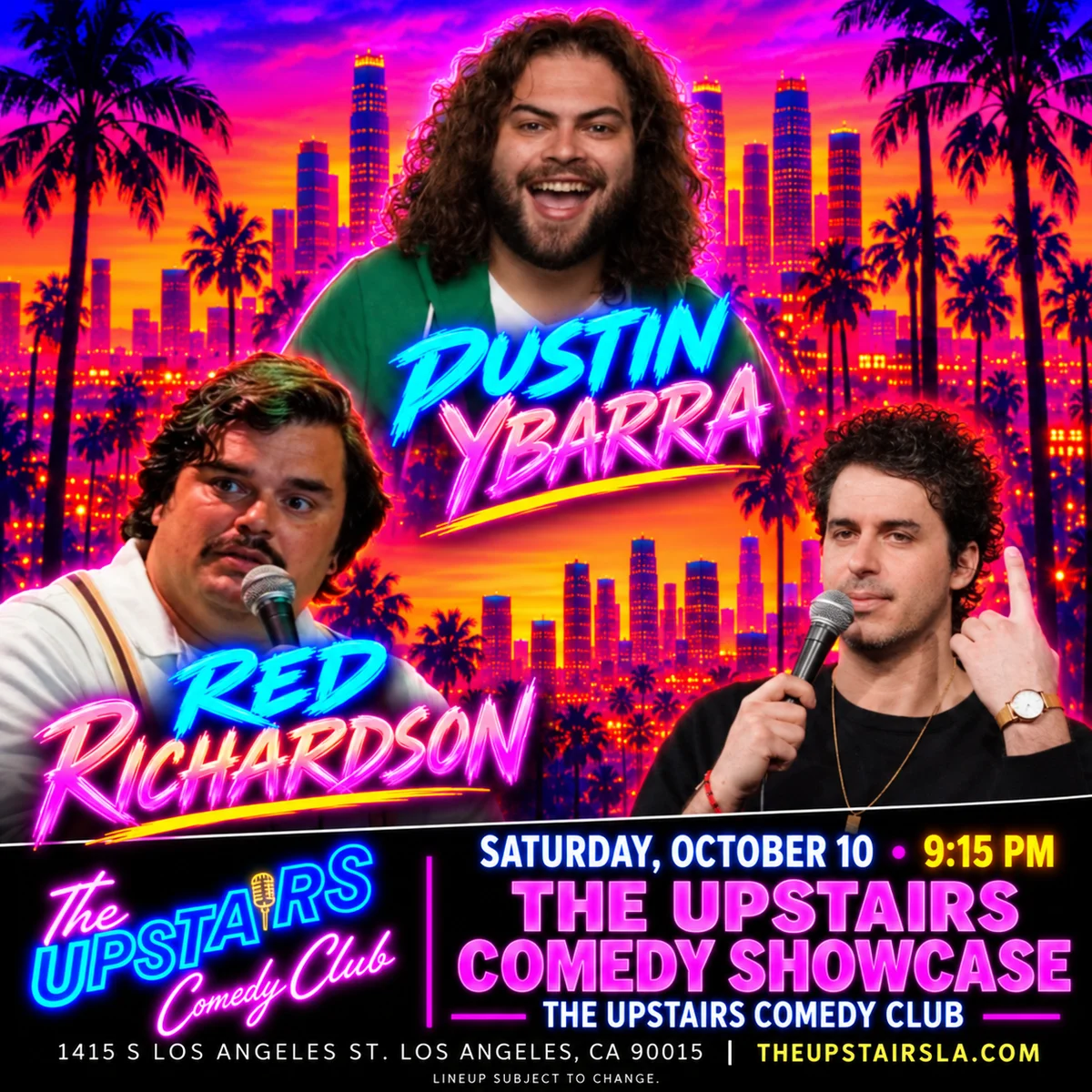 Poster for THE UPSTAIRS COMEDY SHOWCASE