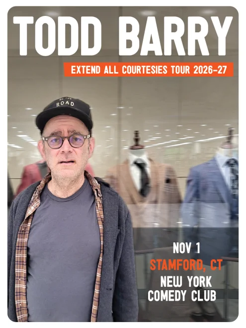 Poster for Todd Barry