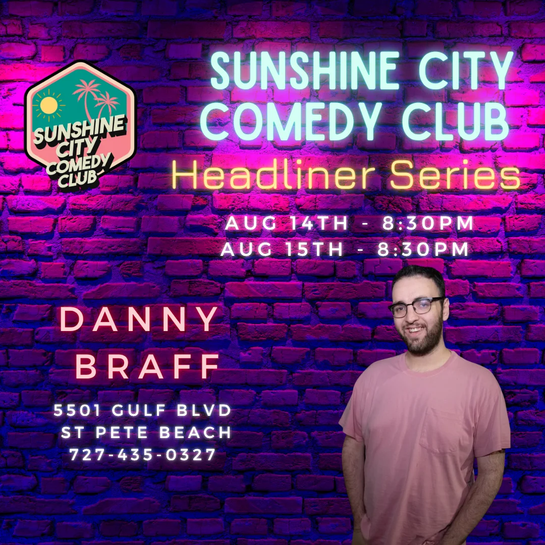 Poster for Headliner Danny Braff