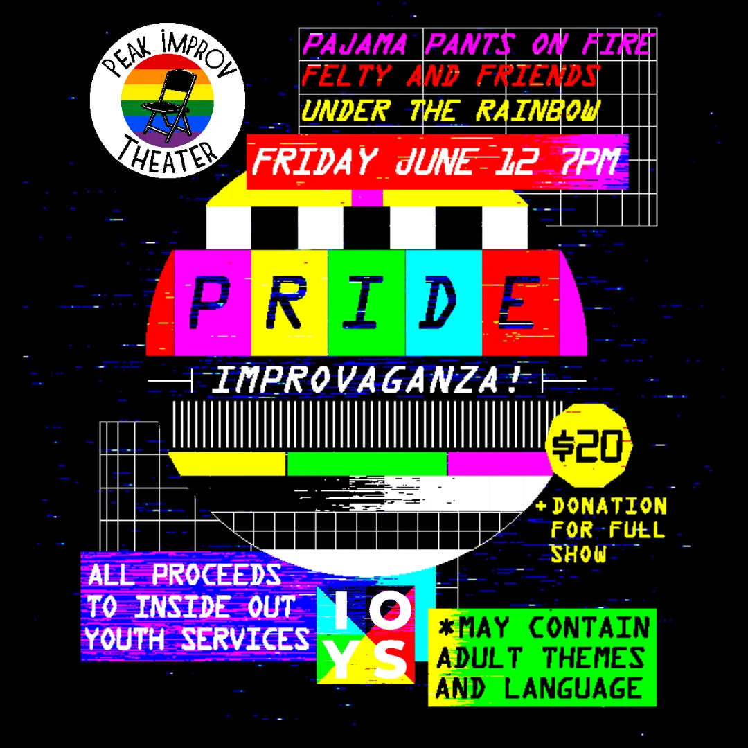 Poster for Pride Improvaganza