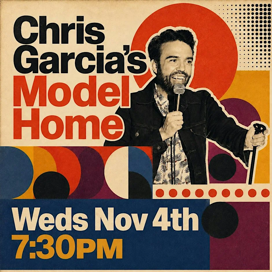 Poster for Chris Garcia's Model Home (Work in Progress Show)