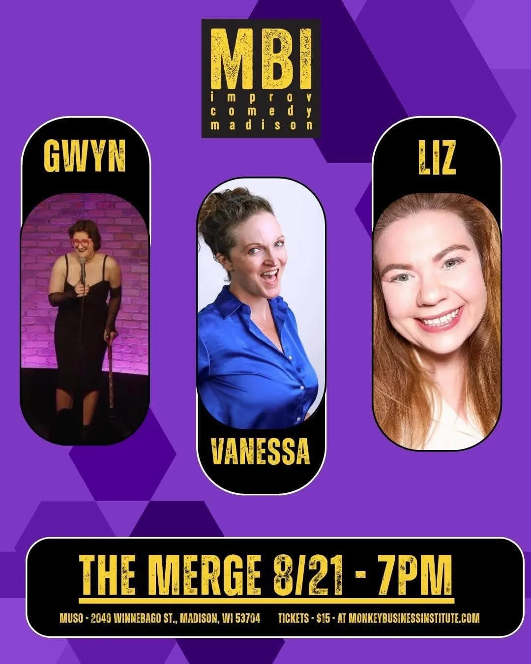Poster for The Merge @ Muso