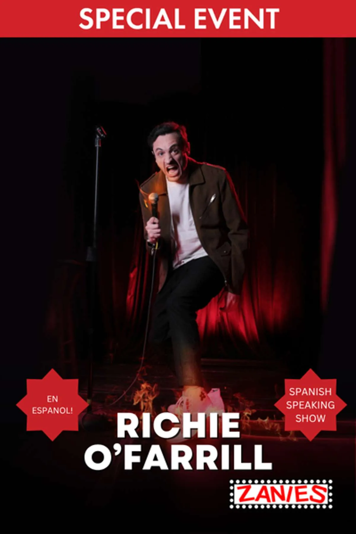 Poster for Richie O’Farrill (En Español) – Special Event