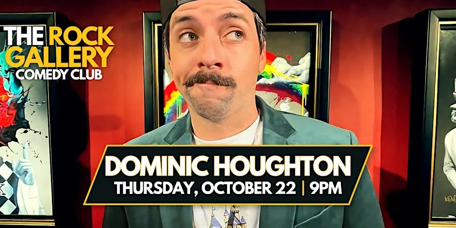 Poster for Dominic Houghton Stand-Up Comedy Show