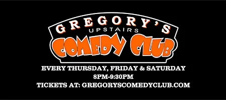 Poster for 10/23 Comedy Show @Gregory's