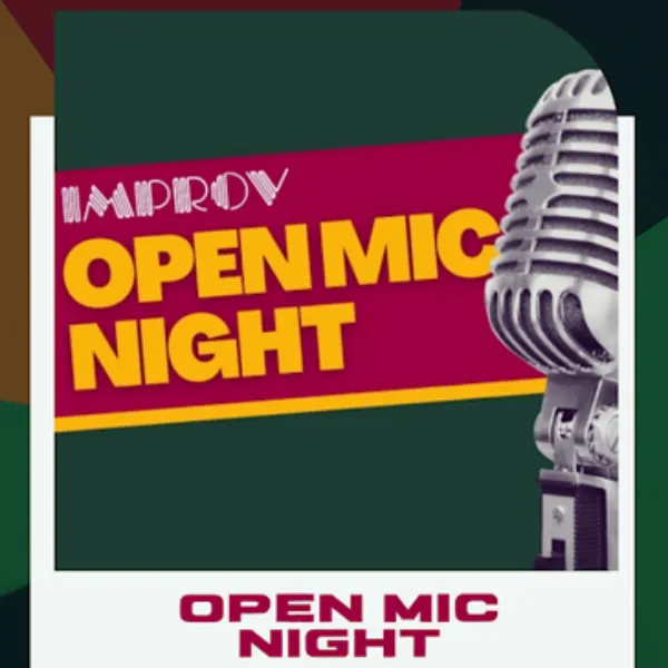 Poster for Open Mic Night