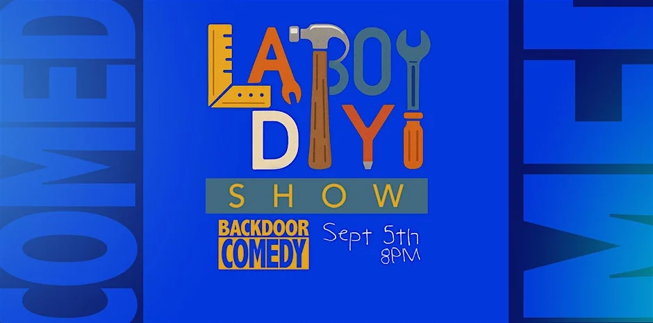 Poster for Backdoor Comedy's Labor Day Show