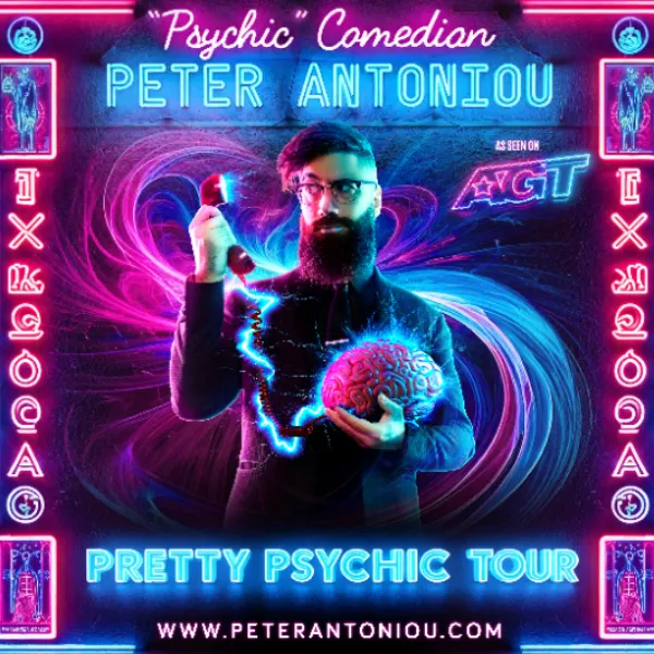 Poster for Peter Antoniou - SPECIAL EVENT - MAINSTAGE - October 16-17, 2026