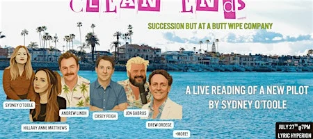 Poster for Clean Ends: A Live Reading!
