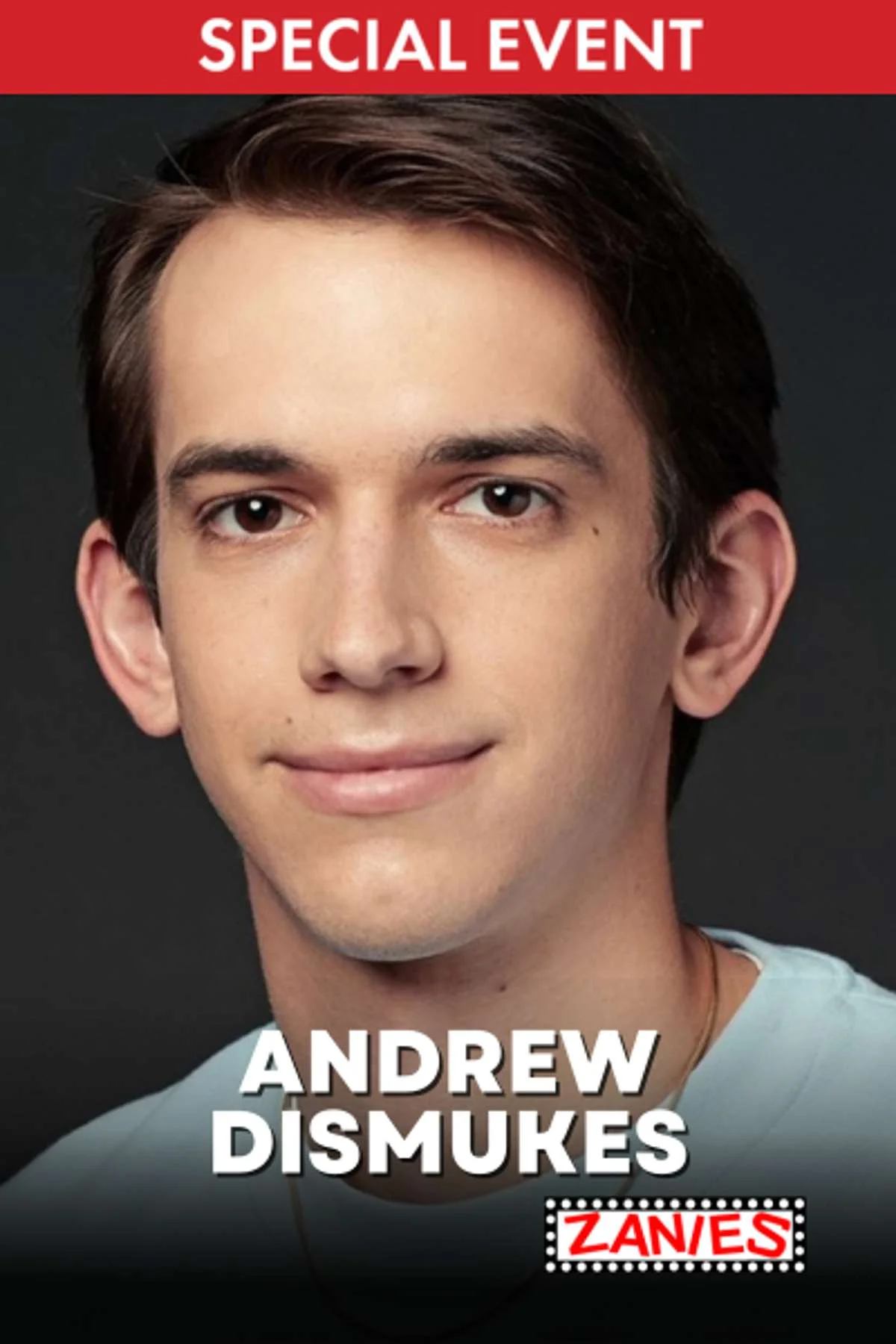 Poster for Andrew Dismukes – Special Event