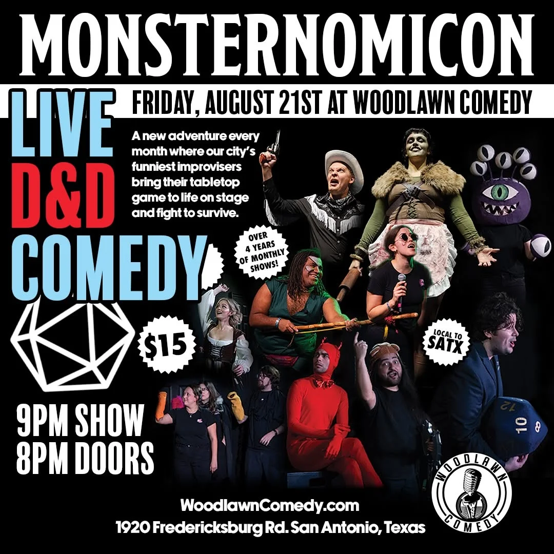 Poster for Monsternomicon: A Live D&D Comedy Spectacular