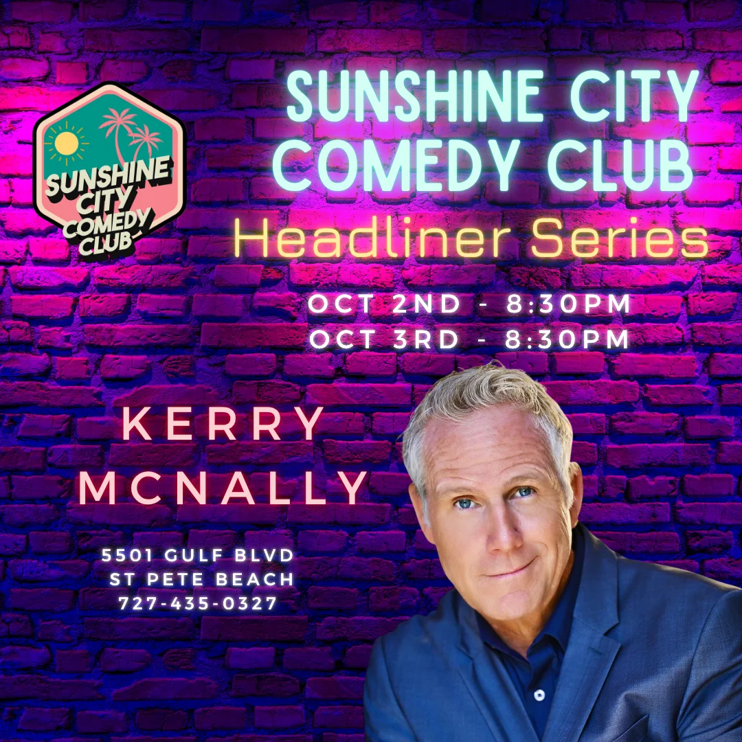 Poster for Headliner Kerry McNally