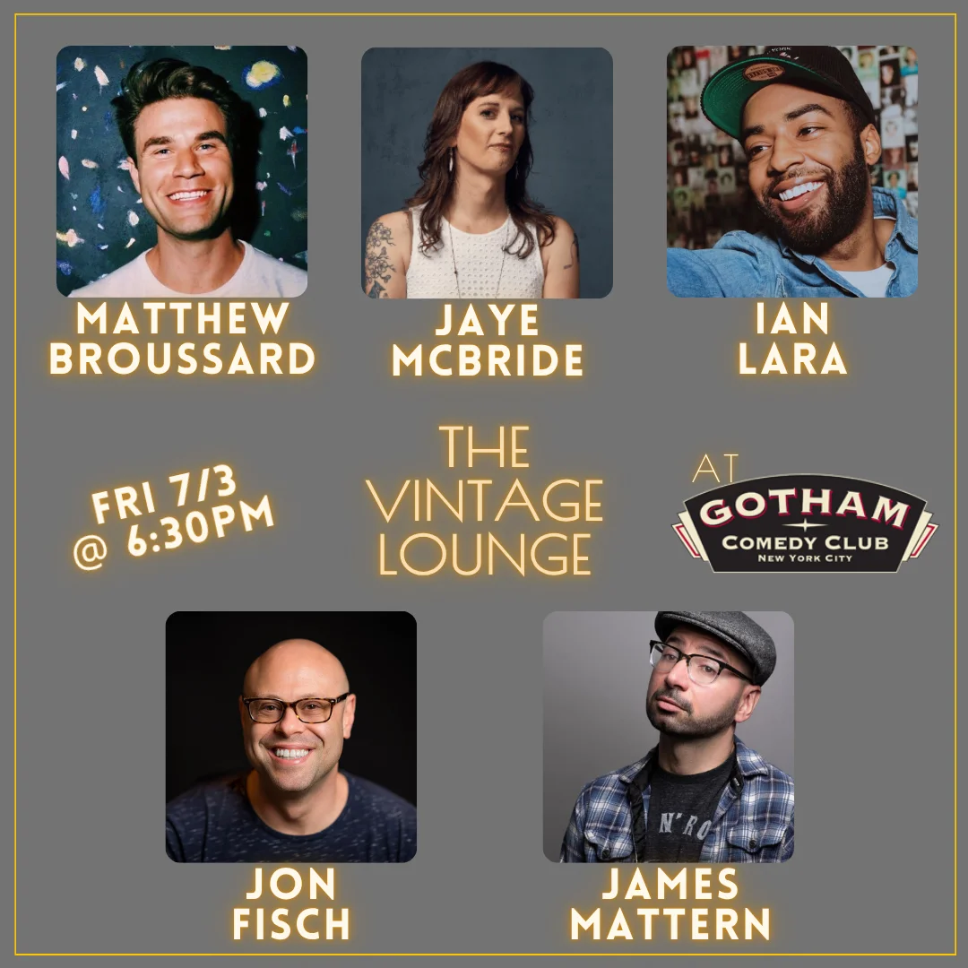 Poster for The Gotham All-Stars (The Vintage Lounge)