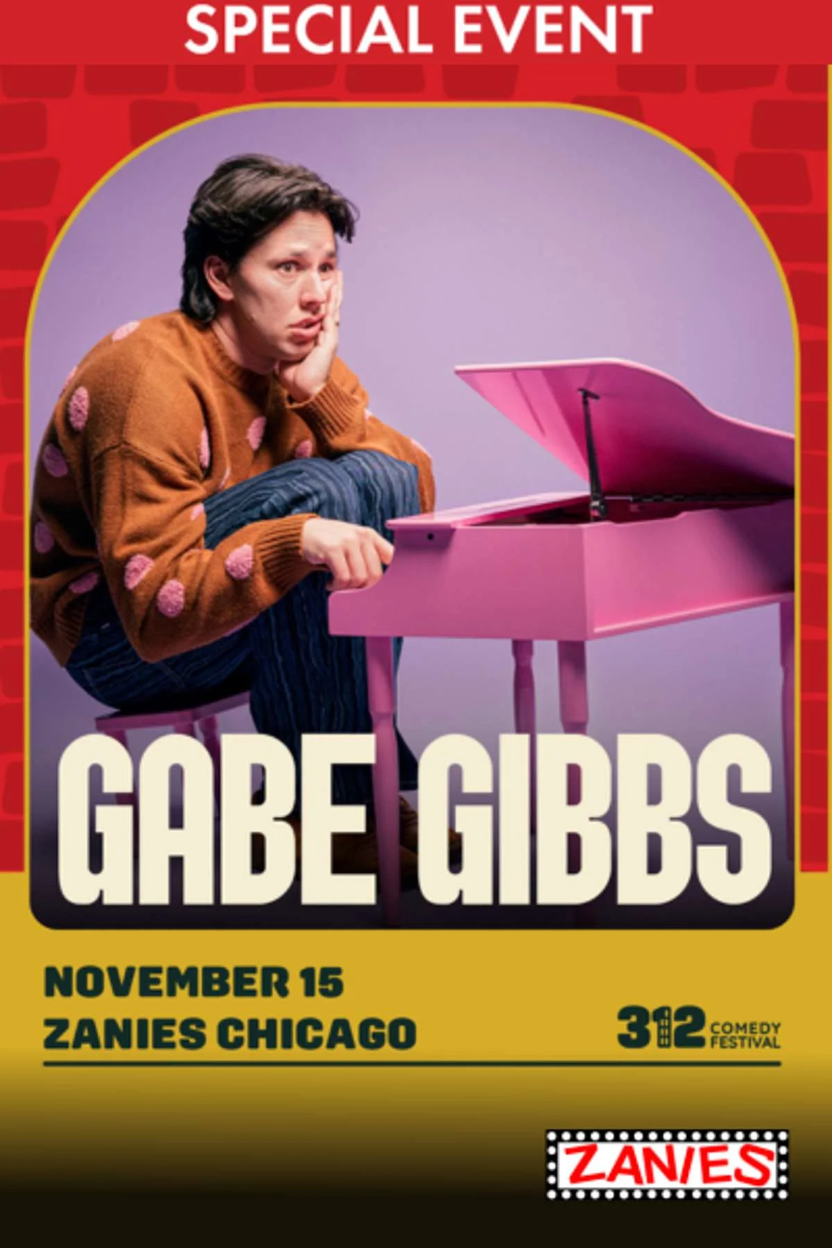 Poster for Gabe Gibbs: Waste of Talent *Special Event*